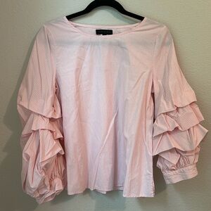 Sanctuary Ruffle Sleeve Top